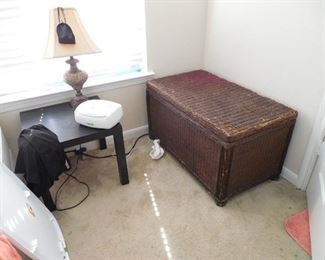 WICKER TRUNK