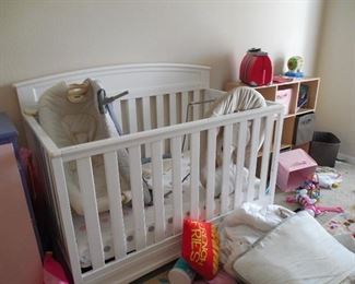 ONE OF 2 BABY BEDS