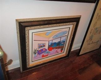 Fanch Ledan numbered color lithograph with COA