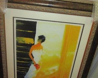 Emile Bellet limited edition lithograph