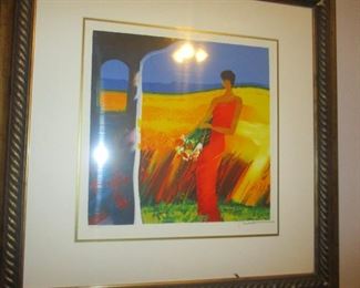 Emile Bellet limited edition lithograph