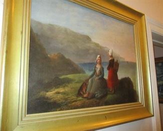 English DOVER COAST oil painting