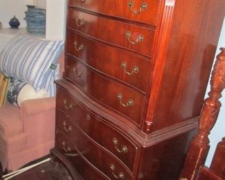 Vintage chest on chest purchased from Hurwitz Mintz