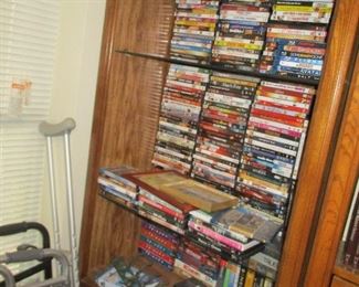 HUGE collection of CD's. Also a collection of records.