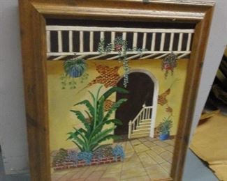 New Orleans French Quarter courtyard