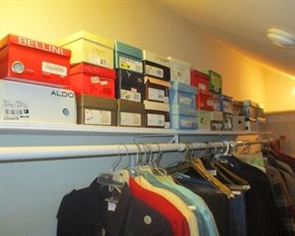 Look at all of the fine shoes