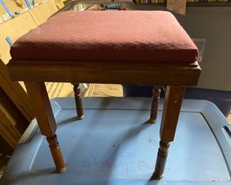 vintage footstool