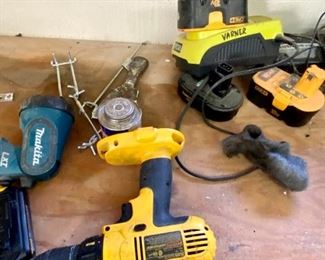Electric tools.    garage