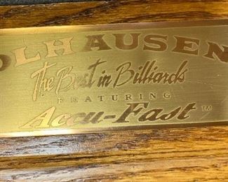 Olhausen Billiard Table