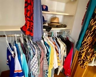 Ladies and men's clothing