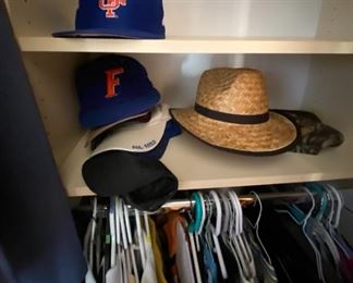 Hats and men's shirts