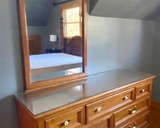 Thomasville dresser and  mirror