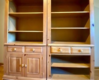 Broyhill storage and bookcase
