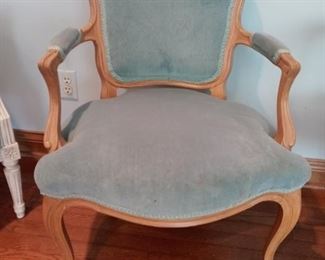 Louis XV Upholstered Chairs brought over from France
