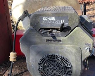 Kohler Command 18 motor (close-up)