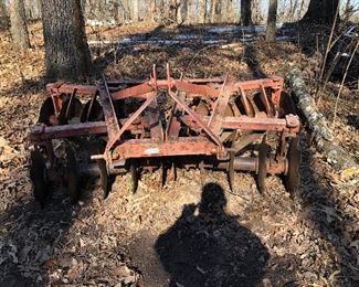 Bush hog blade attachment