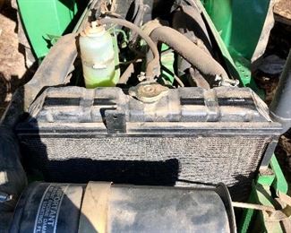 John Deere tractor engine
