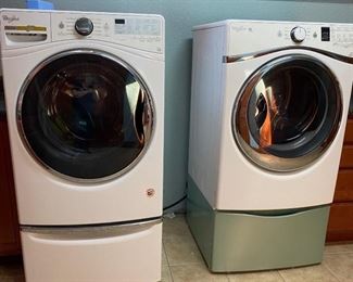 Whirlpool washer and dryer