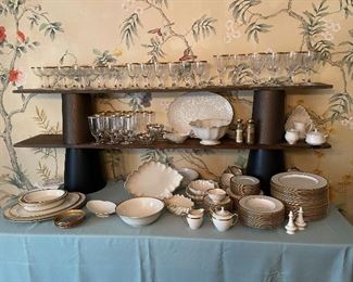 Lenox China, Serving Pieces and Stemware 