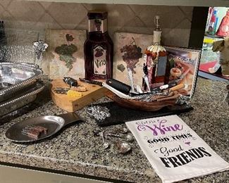 Wine Decor, Cheese Boards & Cheese Cutters