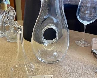 Ravenscroft Crystal Long Neck Aerating Funnel, Bormioli Rocco  Premium Carafe