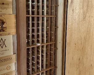 Solid Wood Wine Cooler 140 Bottle Capacity with Kool Touch 1200 Cooler
43 1/2” wide x 92” tall x 28” deep