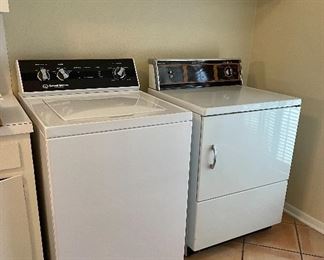 Speed Queen Commercial Heavy Duty Washing Machine, General Electric Heavy Duty Dryer