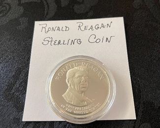 Ronald Reagan Silver Coin