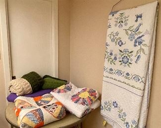 Vintage Handmade Quilts and Afghans 