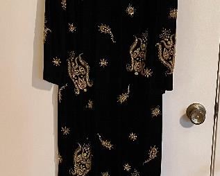 Elegant Evening Gown by Royal Fashions Hong Kong