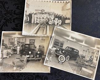 Vintage Old Photography of Chevrolet Dealership, US Tires