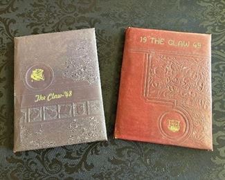Weimar High School Yearbooks “The Claw” 1948-49