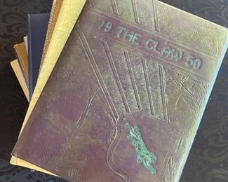 Weimar High School Yearbooks “The Claw” 1950, 51, 52, 53, 54, 55, 56, 57, 58, 59