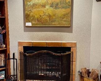 Signed Oil Painting “Plaquemine Parish” by Evelyn Stebbins
The Alfred Lee Gallery of Houston