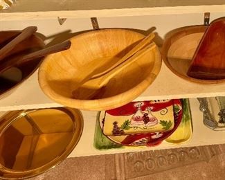 Wood Salad Bowls