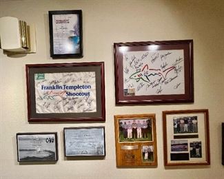 Golf & Travel Memorabilia 