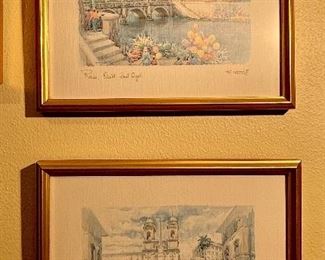 F. Nero Framed Prints