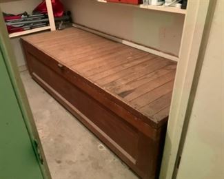 Large Vintage Storage Trunk