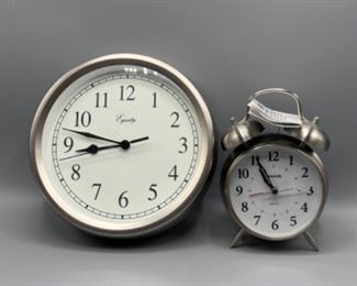 Wall Clock And Alarm Clock