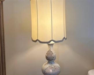 Vintage Lamp With 2 Lights