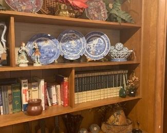 Blue and white, and other accents