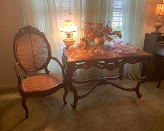 Mahogany table/desk