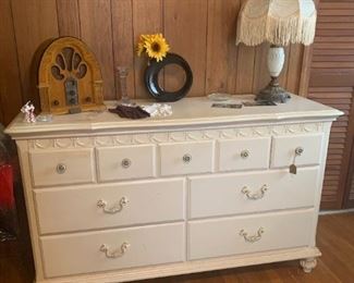 White dresser