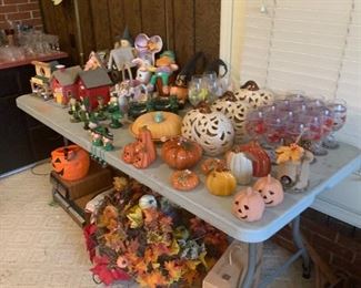 Fall decorations and other home accents