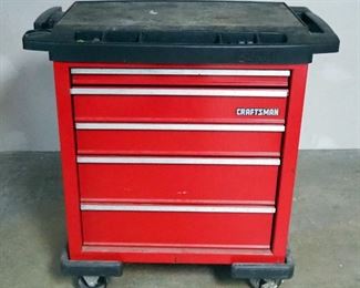 Craftsmen 5 Drawer Rolling Toolbox, Model # 706.654900, 34" x 33.5" x 20"