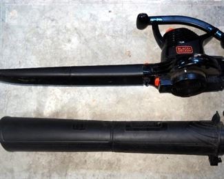 Black And Decker Electric Blower/Vac, Model BV3100