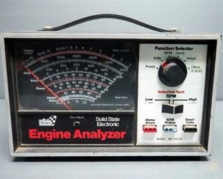 Sears Solid State Engine Analyzer, Model 161.214230, And Sears Die Hard Automatic Batter Charger