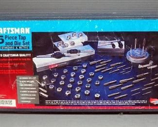 Craftsman Standard And Metric Tap And Dies Set
