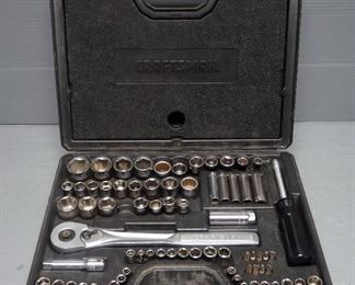 Craftsman Standard Socket/Driver Set, In Carrying Case