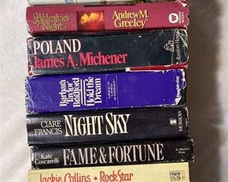Flat of books from the 1980's
